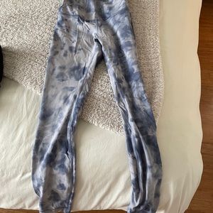 Lululemon tie dye align leggings